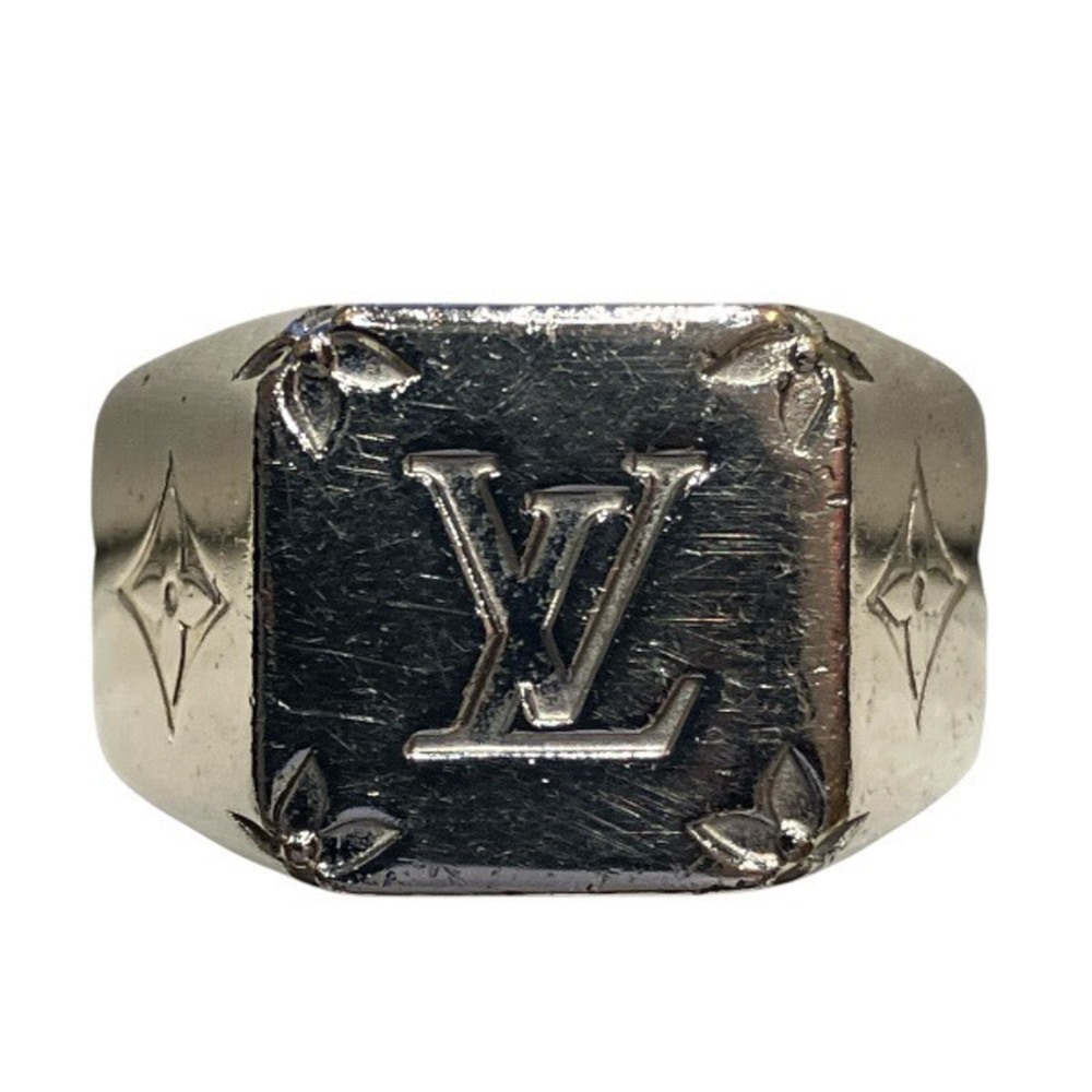 LOUIS VUITTON Gold Monogram Ring